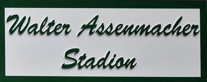 Schild Walter Assenmacher Stadion